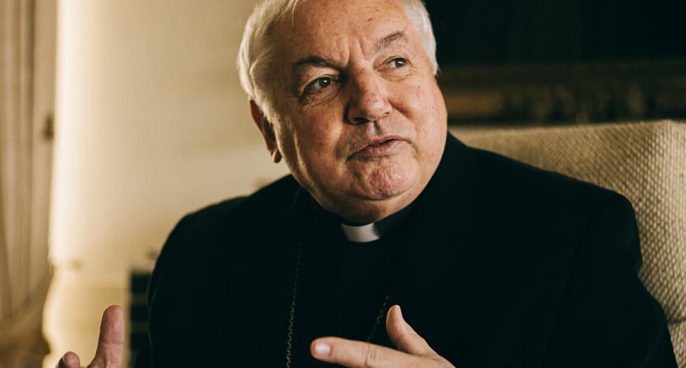 Monseigneur Jean-Marc Aveline, archevêque de Marseille, le 16 avril 2021.