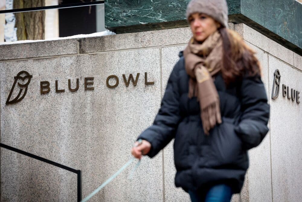 Le champion de la dette privée Blue Owl a perdu la moitié de sa valeur en Bourse en trois mois.
