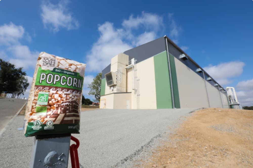 Nataïs, le leader européen du popcorn, est basé à Bézéril dans le Gers. (Archives)
