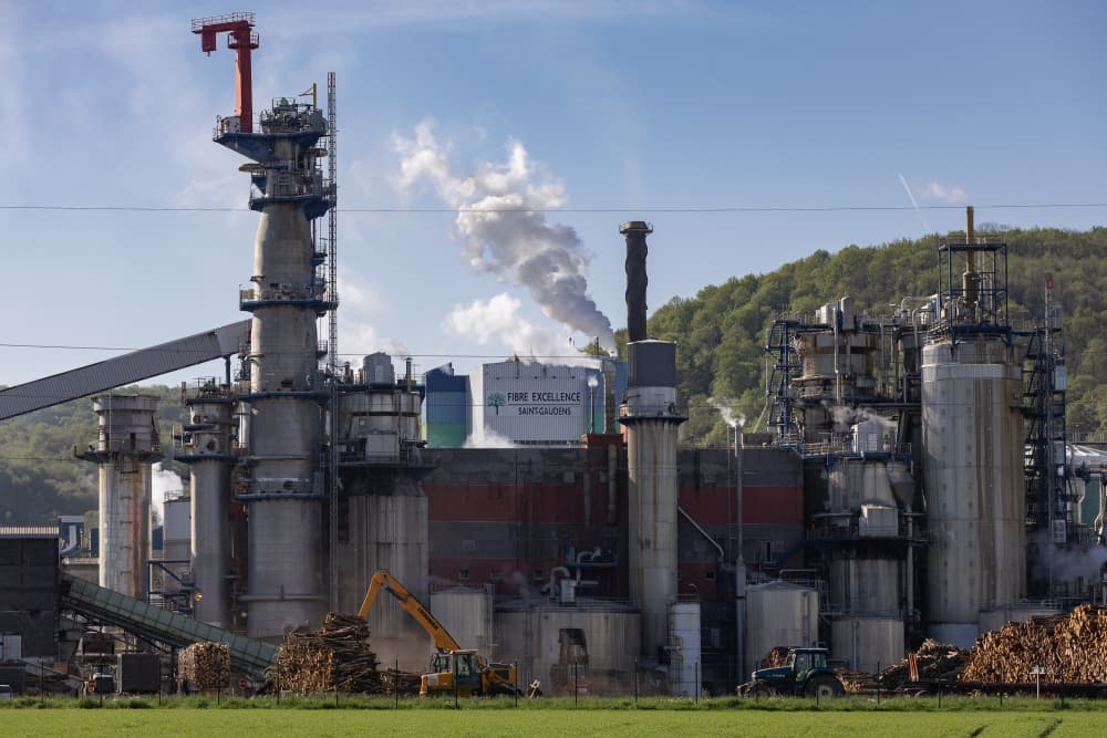L'usine Fibre Excellence de Saint-Gaudens (Haute-Garonne)