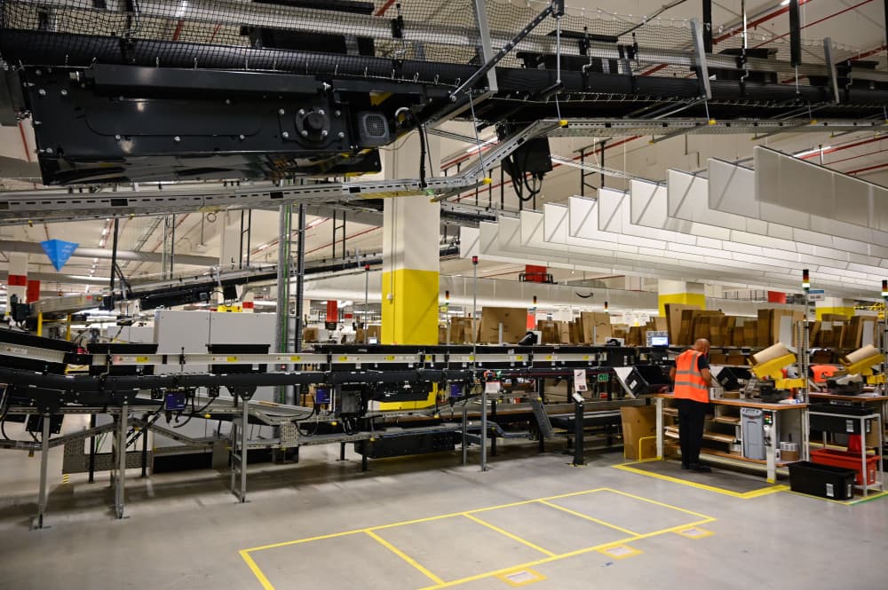 La base logistique d'Amazon à Ensisheim sera construite sur quatre niveaux, sur le modèle du centre de distribution déjà opérationnel à Augny (Moselle).