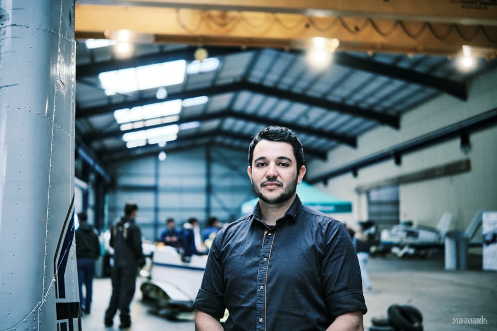 Anthony Charmarty, fondateur de l'entreprise AC-Dismantling.