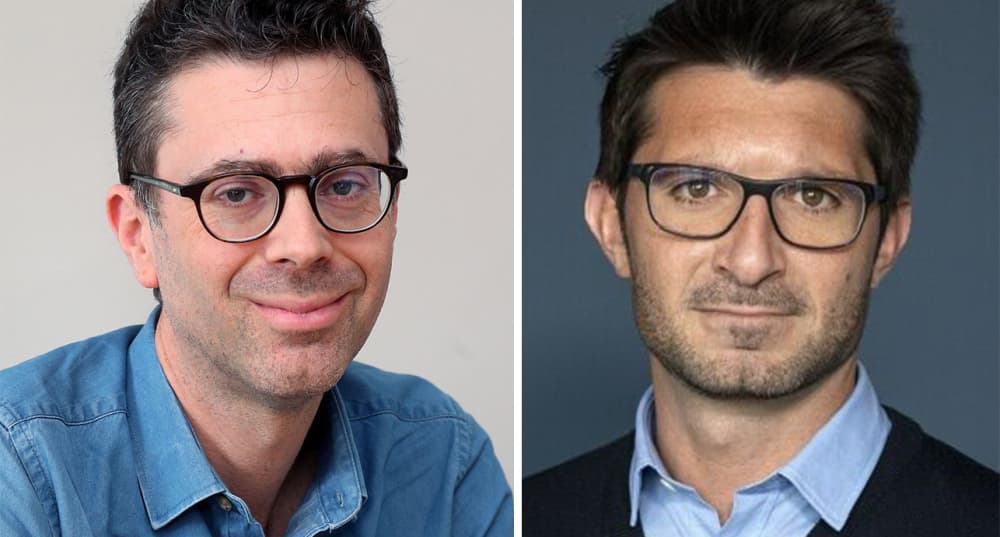 Nicolas Bouzou (à gauche), économiste, directeur et fondateur d’Asterès, et Pierre Bentata (à droite), docteur en économie, maître de conférences à la faculté de droit d’Aix Marseille Université.
