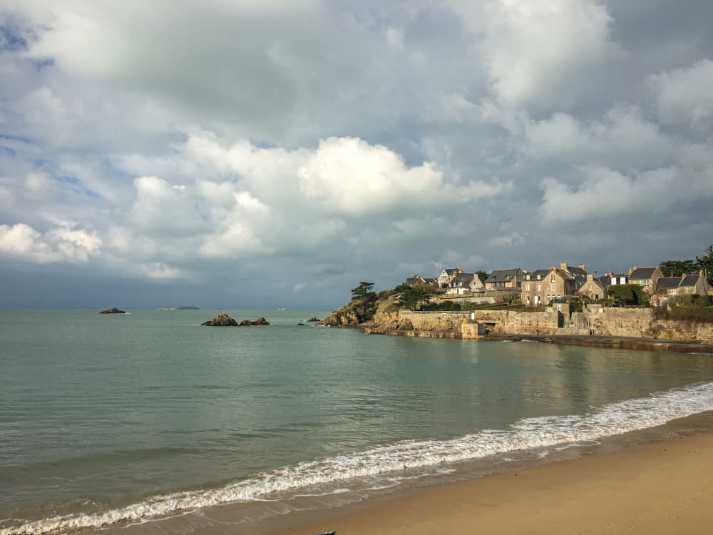 Le littoral de Saint-Malo.