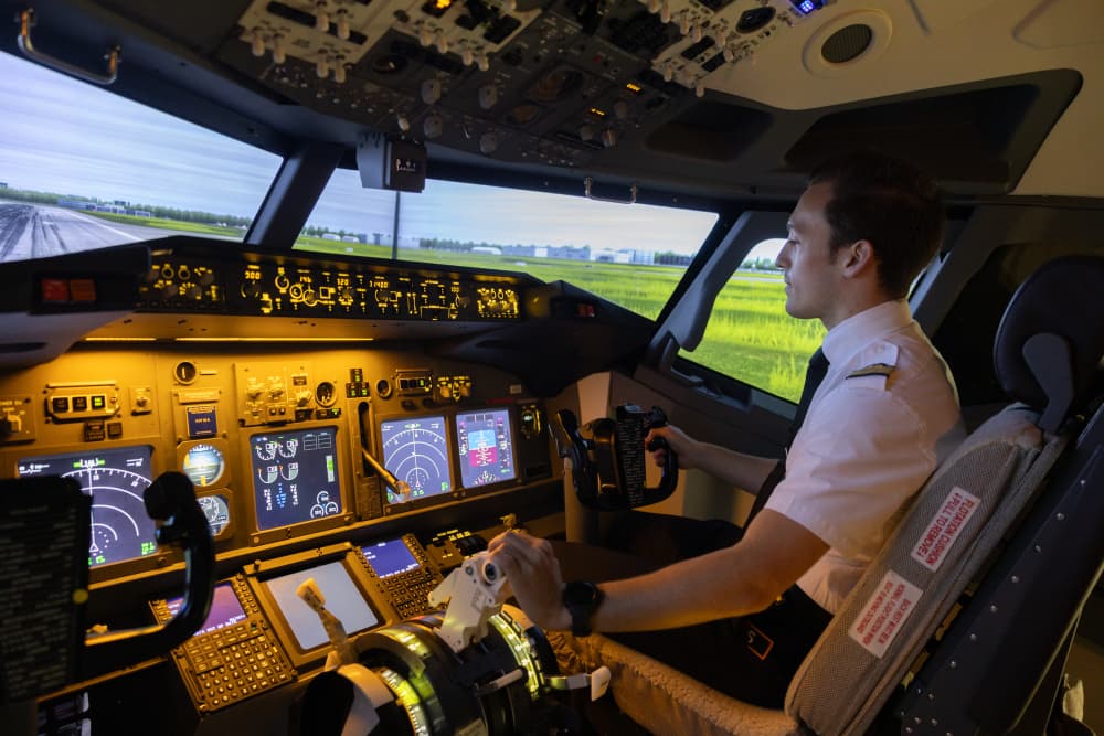 Aviasim a investi dans un simulateur de Boeing 737.