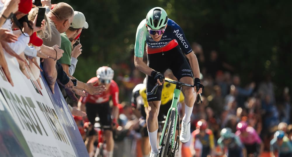 Paul Seixas est, à 19 ans, le vainqueur de la Flèche wallonne.