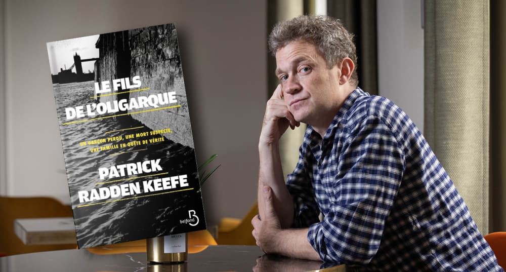 L'écrivain américain Patrick Radden Keefe, à Paris, en septembre 2022.