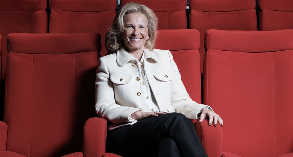Iris Knobloch est la présidente du Festival de Cannes depuis 2022.