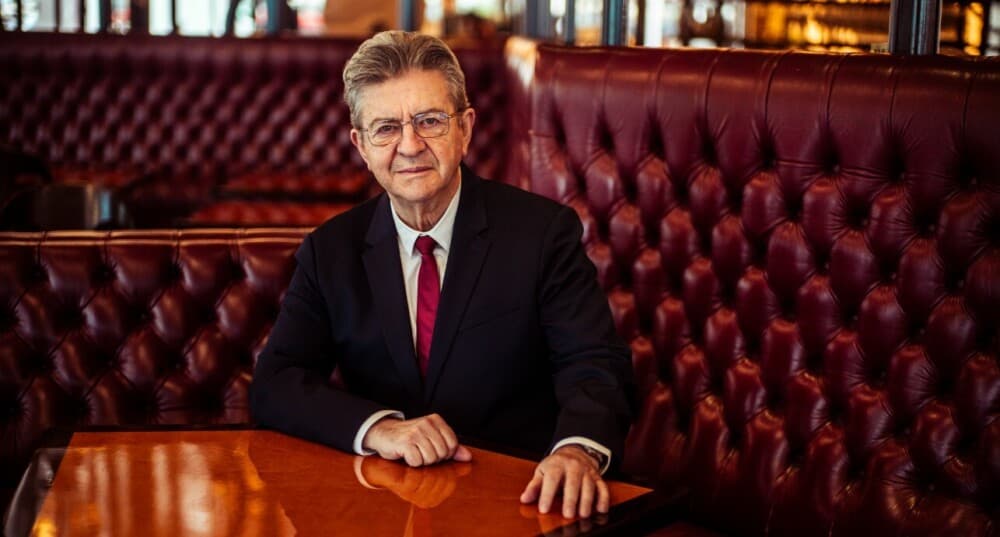 Le leader de la France insoumise et candidat a la présidentielle 2027, Jean-Luc Mélenchon, à Paris, le 7 mai 2026.