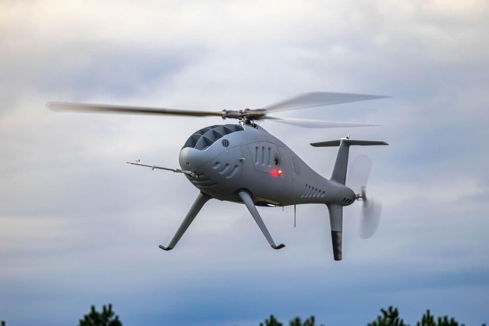 Le Camcopter S-300 a bénéficié des installations du Cesa Drones