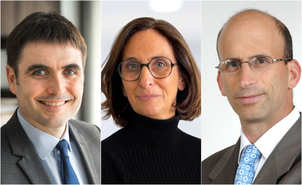 Jean-Charles Colas-Roy, Marianne Louis et Francois Frisquet.