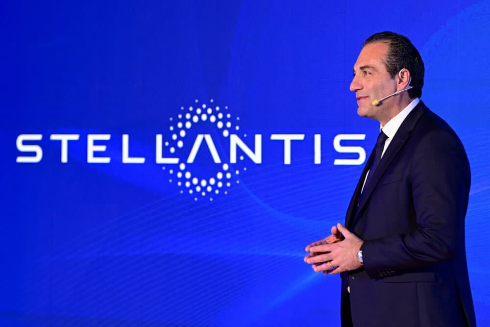 Le directeur général de Stellantis, Antonio Filosa.