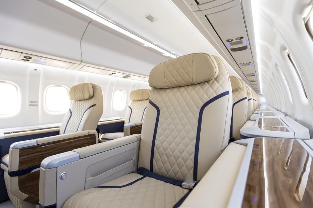 La configuration ATR HighLine du premier ATR de Berjaya Air.