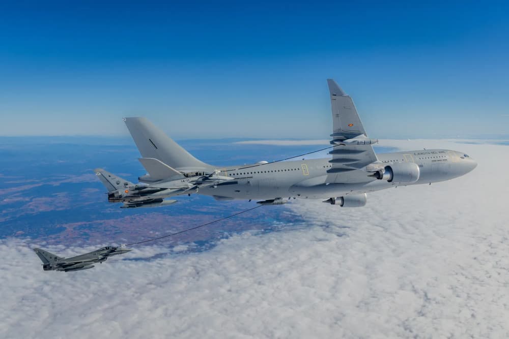 Un Airbus A330 MRTT de l'armée de l'air espagnole