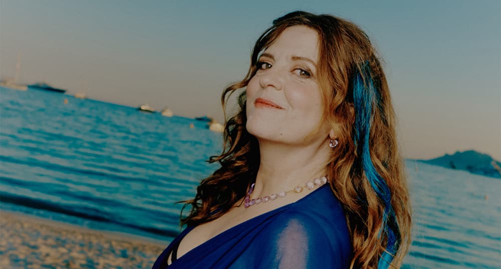 L’actrice Agnès Jaoui à Cannes, le 22 mai 2026.