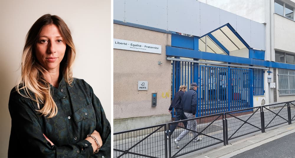 Hannah Kopp, avocate, se prépare au procès qui verra comparaître David G, accusé de violences sexuelles sur enfants, au sein de l'école Alphonse-Baudin, située dans le 11e arrondissement de Paris. Paris (XI), école maternelle Alphonse-Baudin, ce...