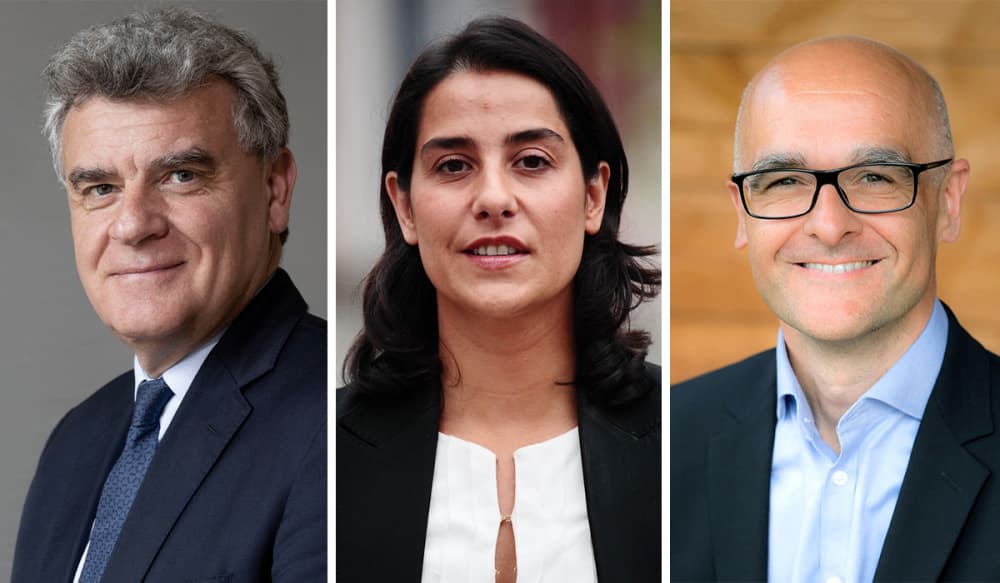 Jean-Pierre Vigier, Frédérique Espagnac et Xavier Roseren