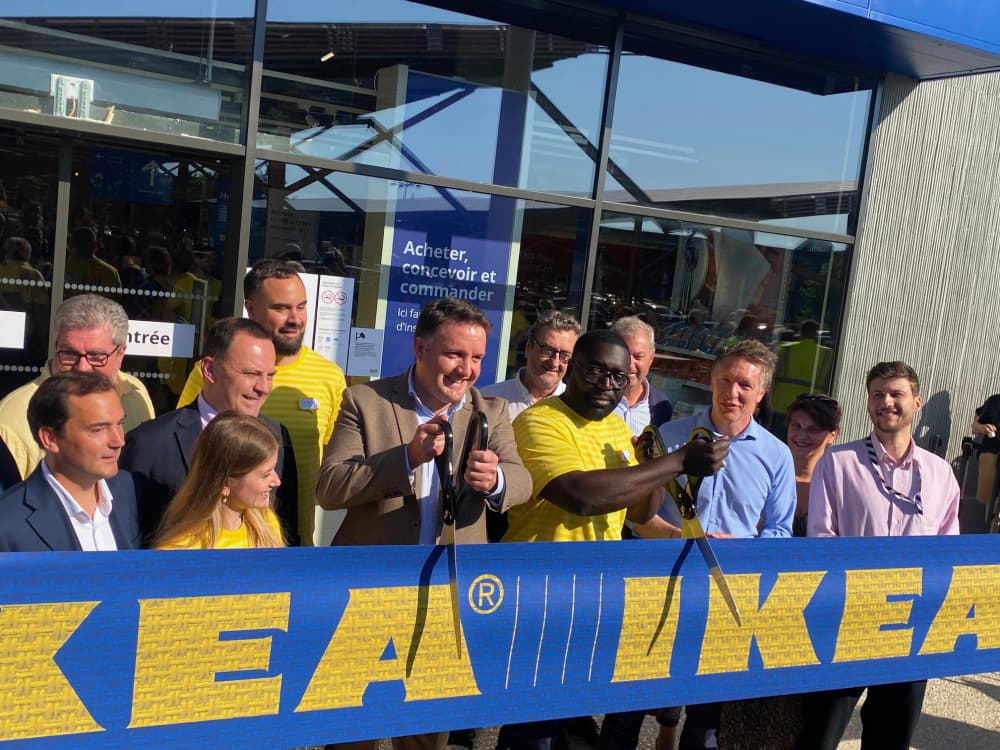 Inauguration du magasin Ikea Compact à Limoges ce mercredi 27 mai 2026.