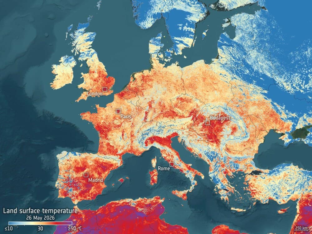 Canicule sur l'Europe