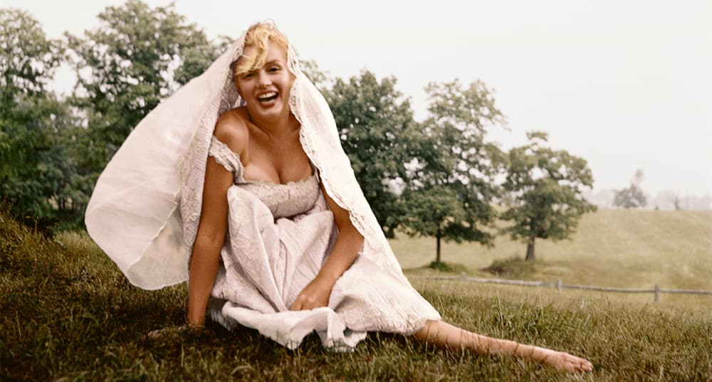 Marilyn Monroe, dans l’une des maisons où elle vécut avec Arthur Miller, loin de l’attention de Hollywood, État de New York,1957.