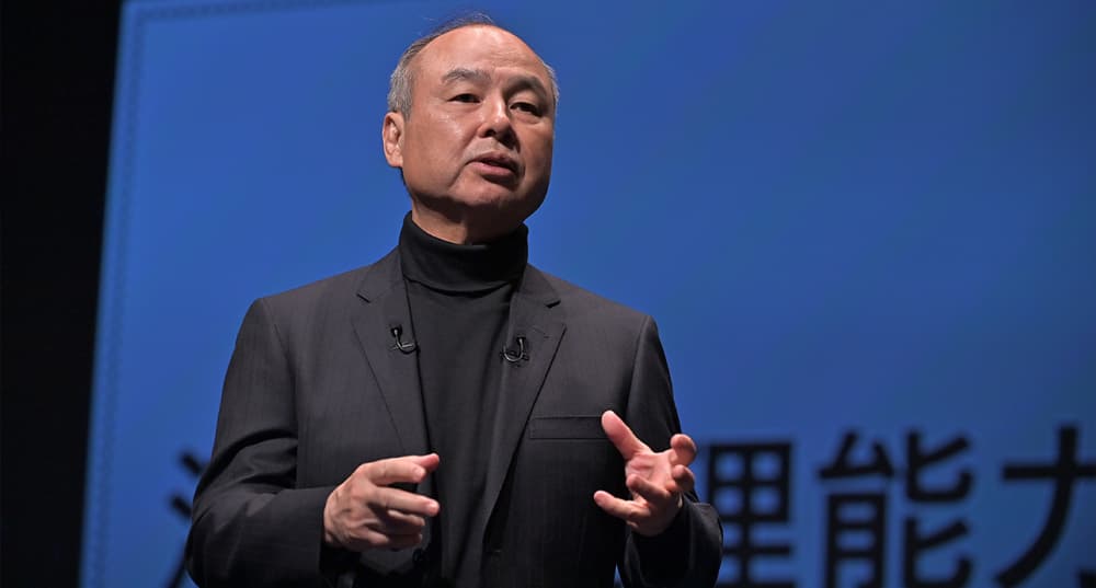 Masayoshi Son a fondé en 1981 en Softbank Group.