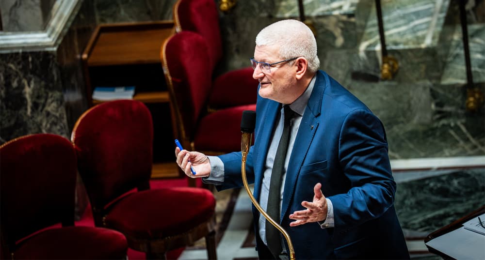 Olivier Falorni, le 26 février à l'Assemblée nationale.