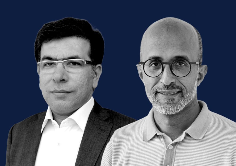 Hamid Mazloomi et Mehdi Farajallah