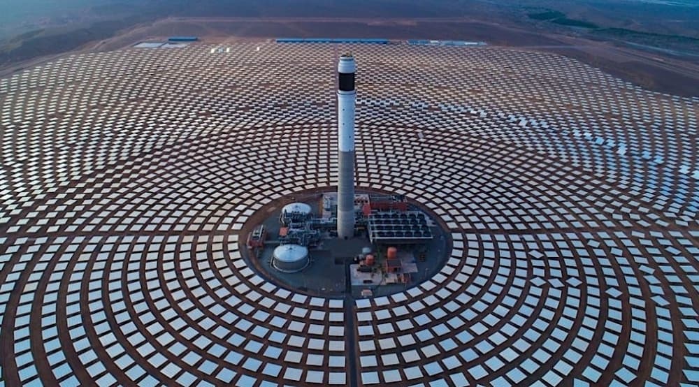 La centrale solaire de Ouarzazate (Maroc)