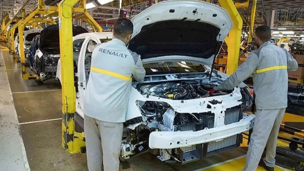 Usine Renault à Tanger, au Maroc