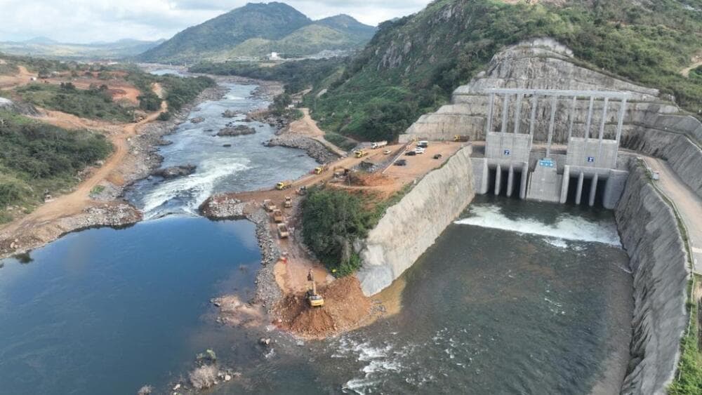 La future centrale hydroélectrique de Caculo Cabaça, sur le fleuve Kwanza, doit présenter une capacité de l’ordre de 2 172 MW.