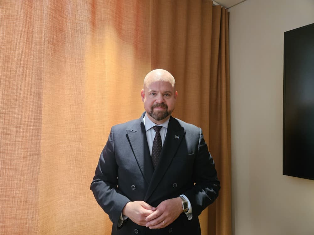 Le ministre suédois de la Ruralité, Peter Kullgren.