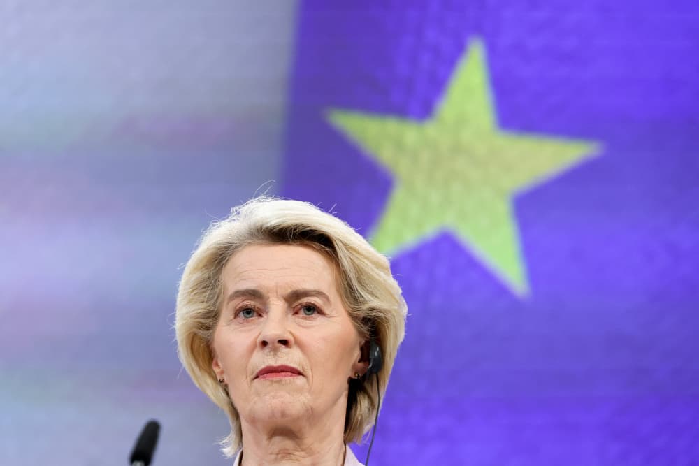 La présidente de la Commission européenne, Ursula von der Leyen.