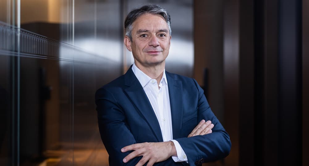Pascal Daloz, PDG de Dassault Systèmes.