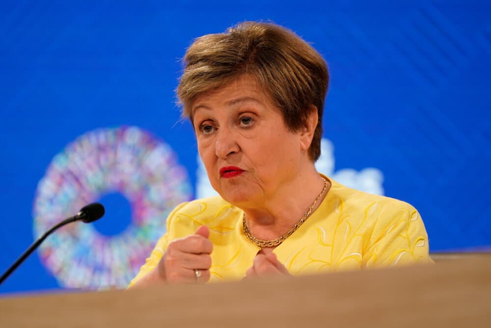La directrice générale du FMI, Kristalina Georgieva.
