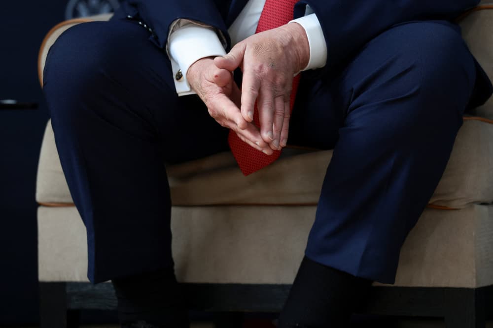 Donald Trump au G7 à Évian.