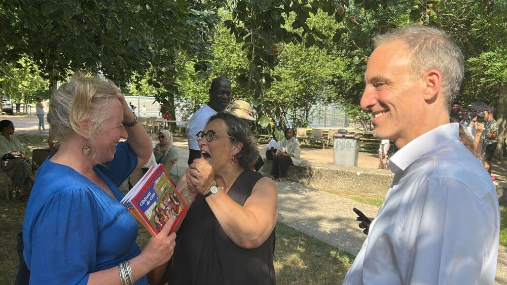Raphaël Glucksmann, le 20 juin 2026 à Rouen.