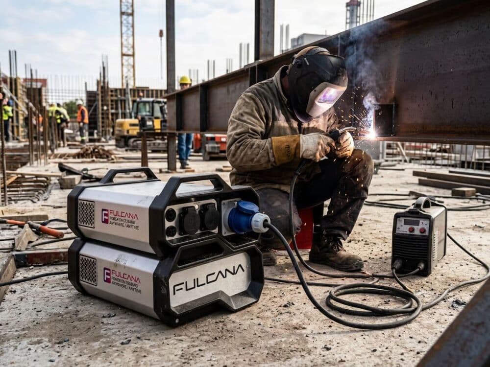 En empilant batteries et blocs de puissance, Fulcana permet de s'adapter aux besoins de tous types d'équipements et usages.