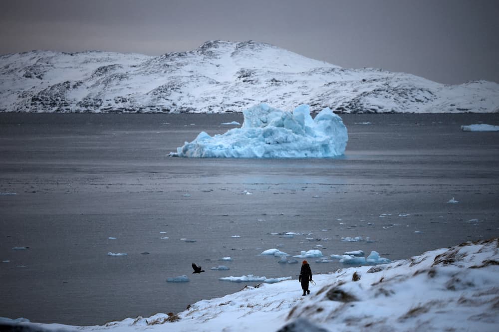 Près de la ville de Nuuk, au Groenland.