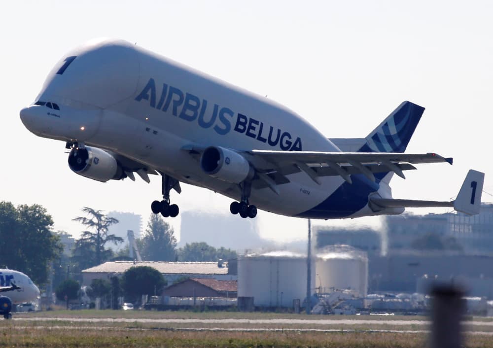 Décollage d'un Beluga.