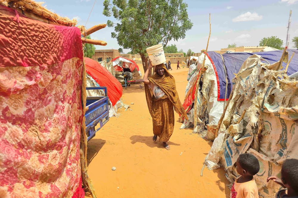 Dans la ville d'El-Obeid, dans le sud de la région de Kordofan, le 25 juin 2026.