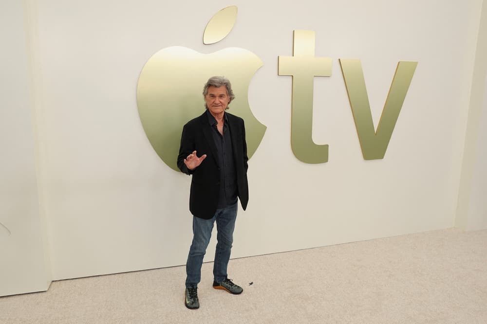 Kurt Russell sur le tapis rouge lors de la journée de presse d’Apple TV au Barker Hangar à Santa Monica, en Californie (États-Unis), le 3 février 2026.
