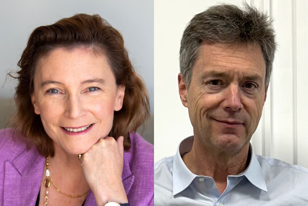 Caroline Young et Gilles Effront