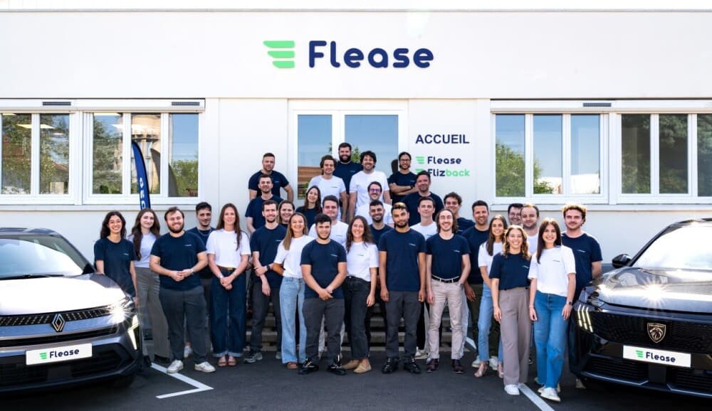 Flease compte 34 collaborateurs à ce jour.