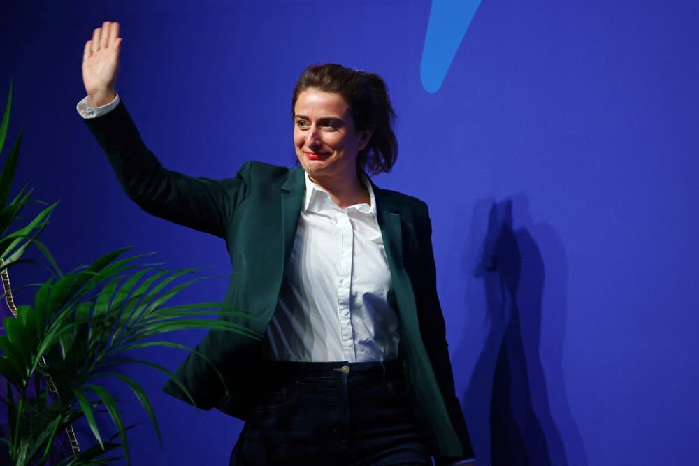 Marine Tondelier, secrétaire nationale des Ecologistes (Europe Ecologie Les Verts)