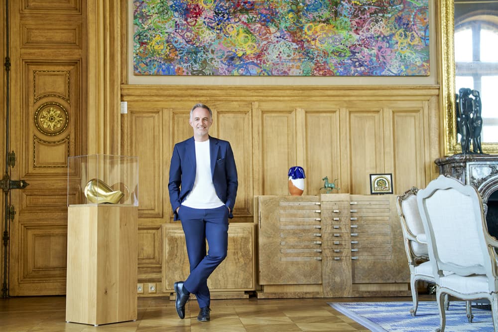 Emmanuel Grégoire dans son bureau de l’Hôtel de Ville le 03 juillet 2026.