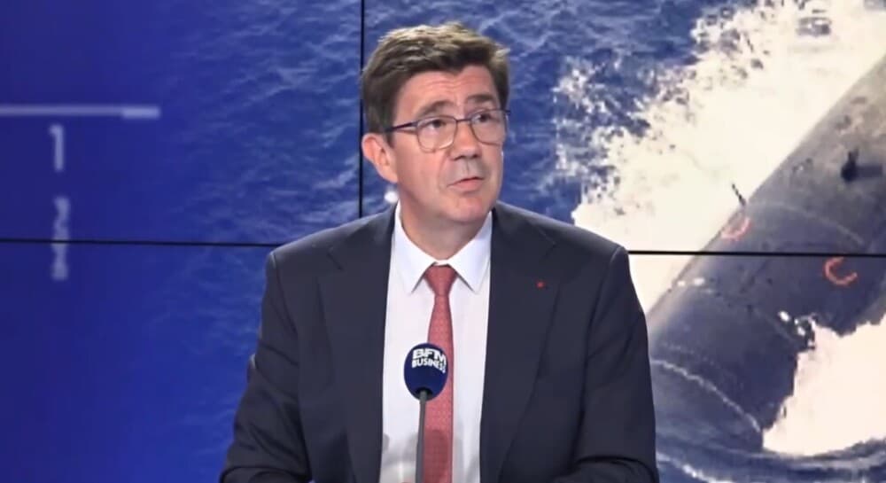 Éric Pommellet, PDG de Naval Group.