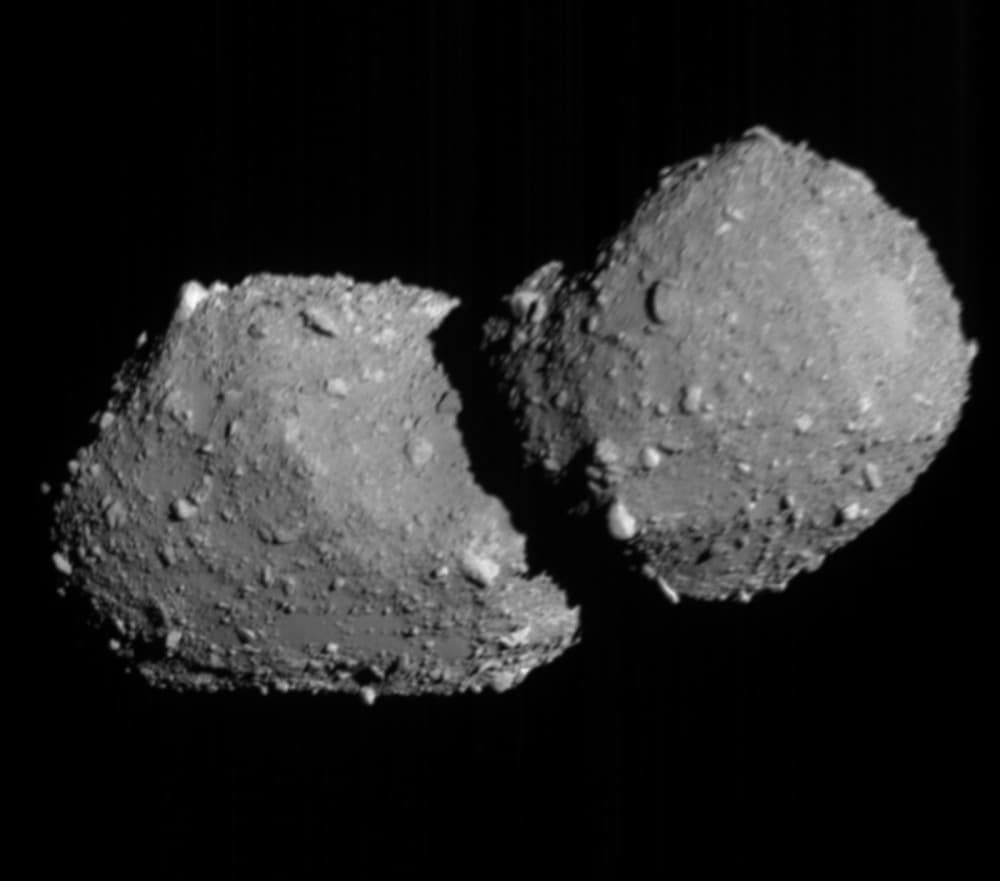 Torifune imagé par la caméra de navigation d'Hayabusa-2.