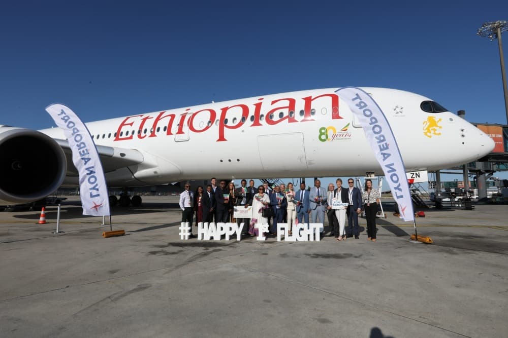 Le premier vol la capitale de l'Ethiopie, Addid Abeba, s'est posé jeudi 2 juillet dernier sur le tarmac du 5e aéroport français, Lyon Saint-Exupéry, opéré par Vinci Airport.