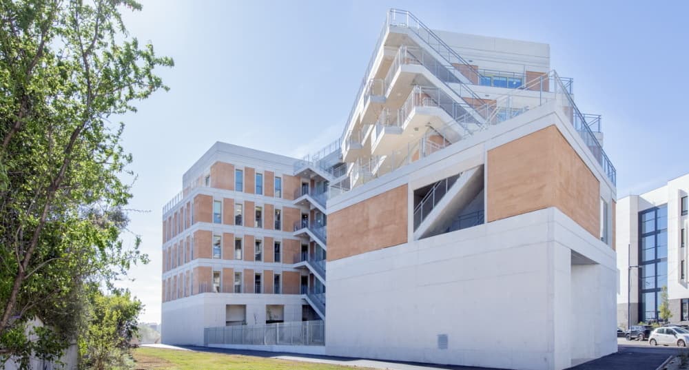 Pour son immeuble de bureaux tertiaire Weko, le promoteur Vinci Immobilier a opté pour une méthode constructive bioclimatique.