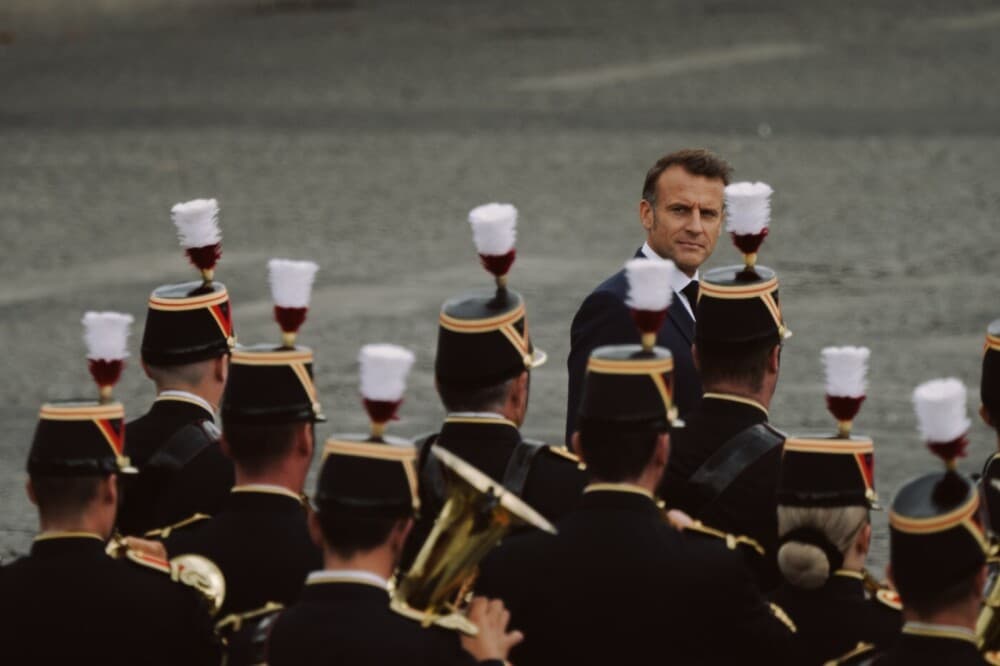 Emmanuel Macron, le 14 juillet 2025.